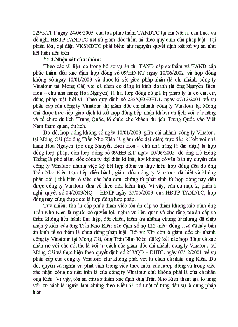 image for page Ba vụ án tranh chấp dịch vụ