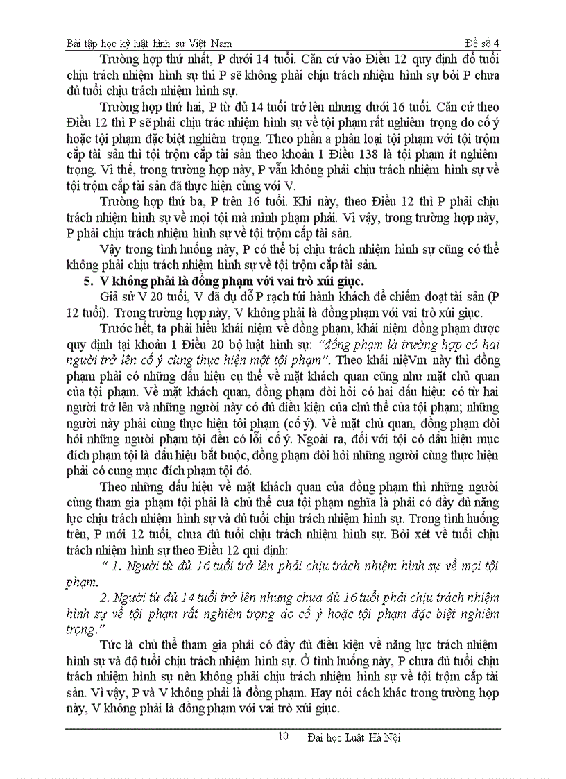 image for page Bài học kỳ hình sự đề số 4