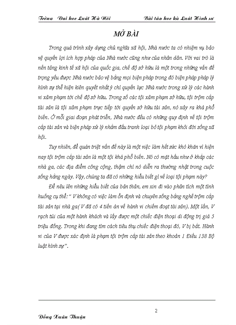 image for page Bài học kỳ hình sự đề số 4 2