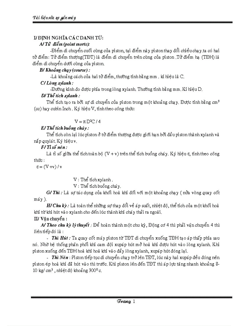 image for page Tài liệu sửa xe máy