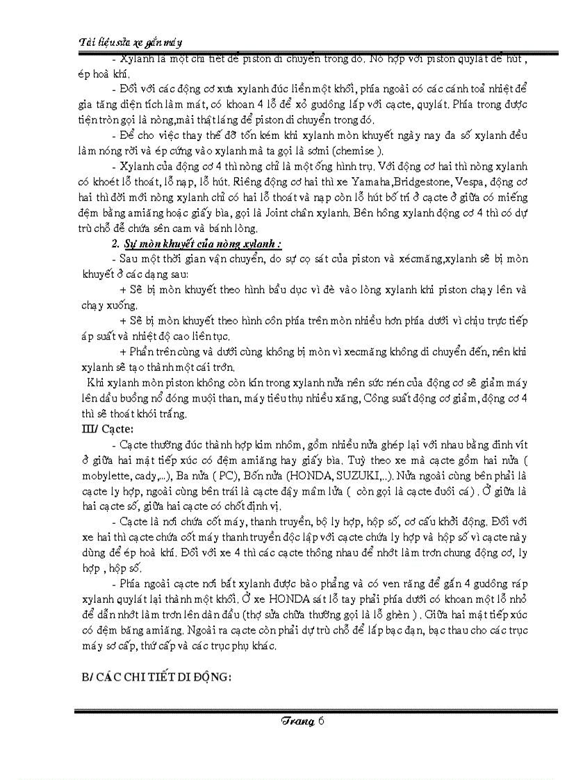 image for page Tài liệu sửa xe máy