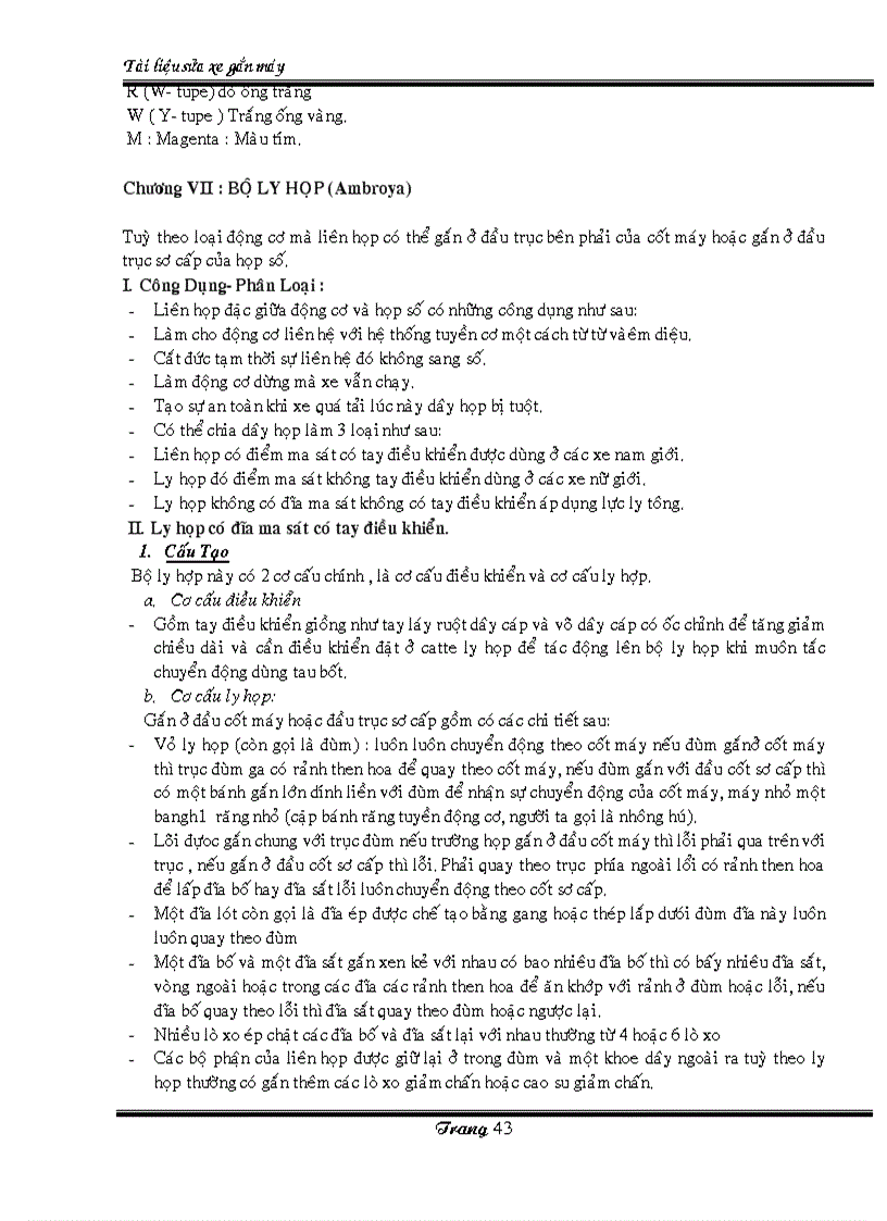 image for page Tài liệu sửa xe máy