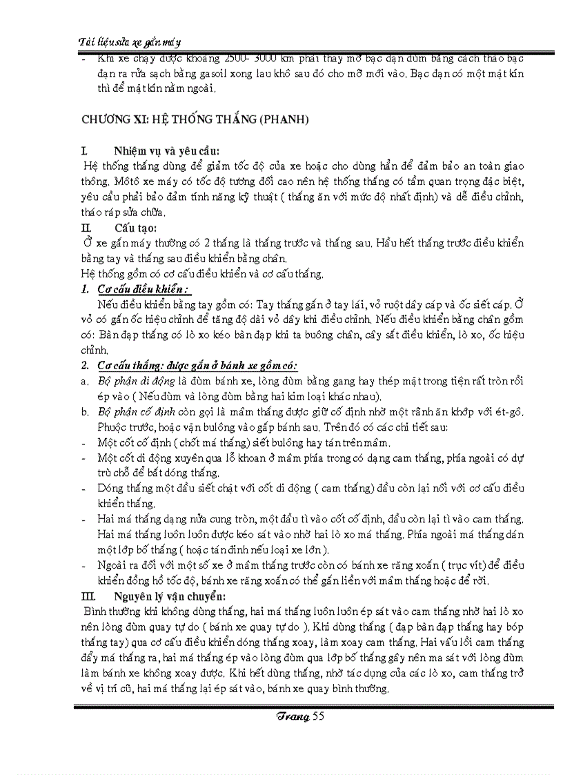 image for page Tài liệu sửa xe máy