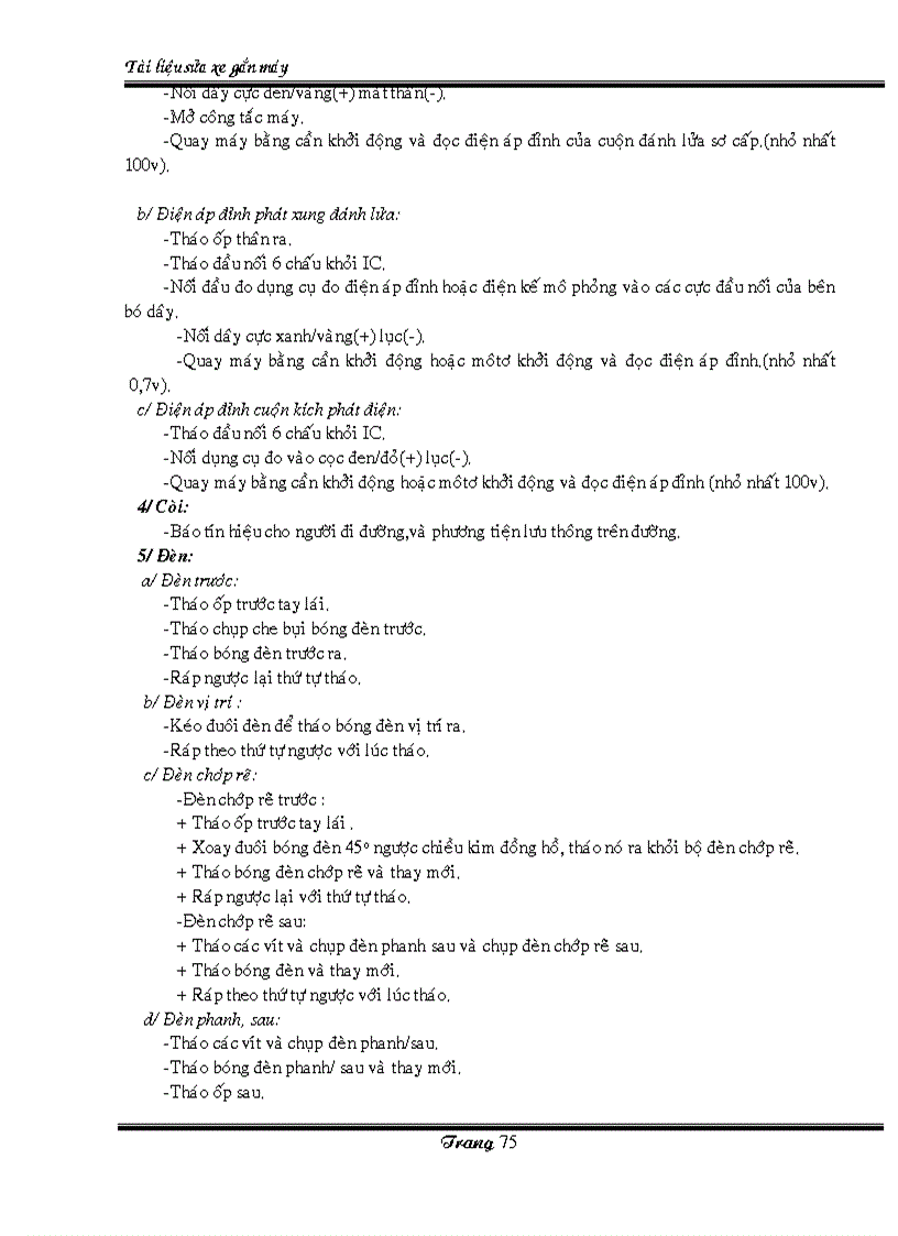 image for page Tài liệu sửa xe máy