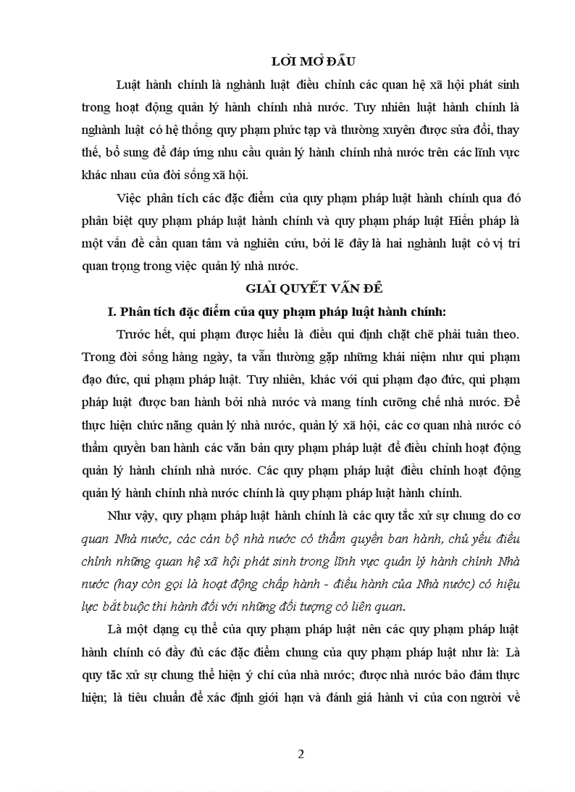 image for page Phân biệt quy phạm pháp luật hanh chính với quy phạm pháp luật Hiến pháp