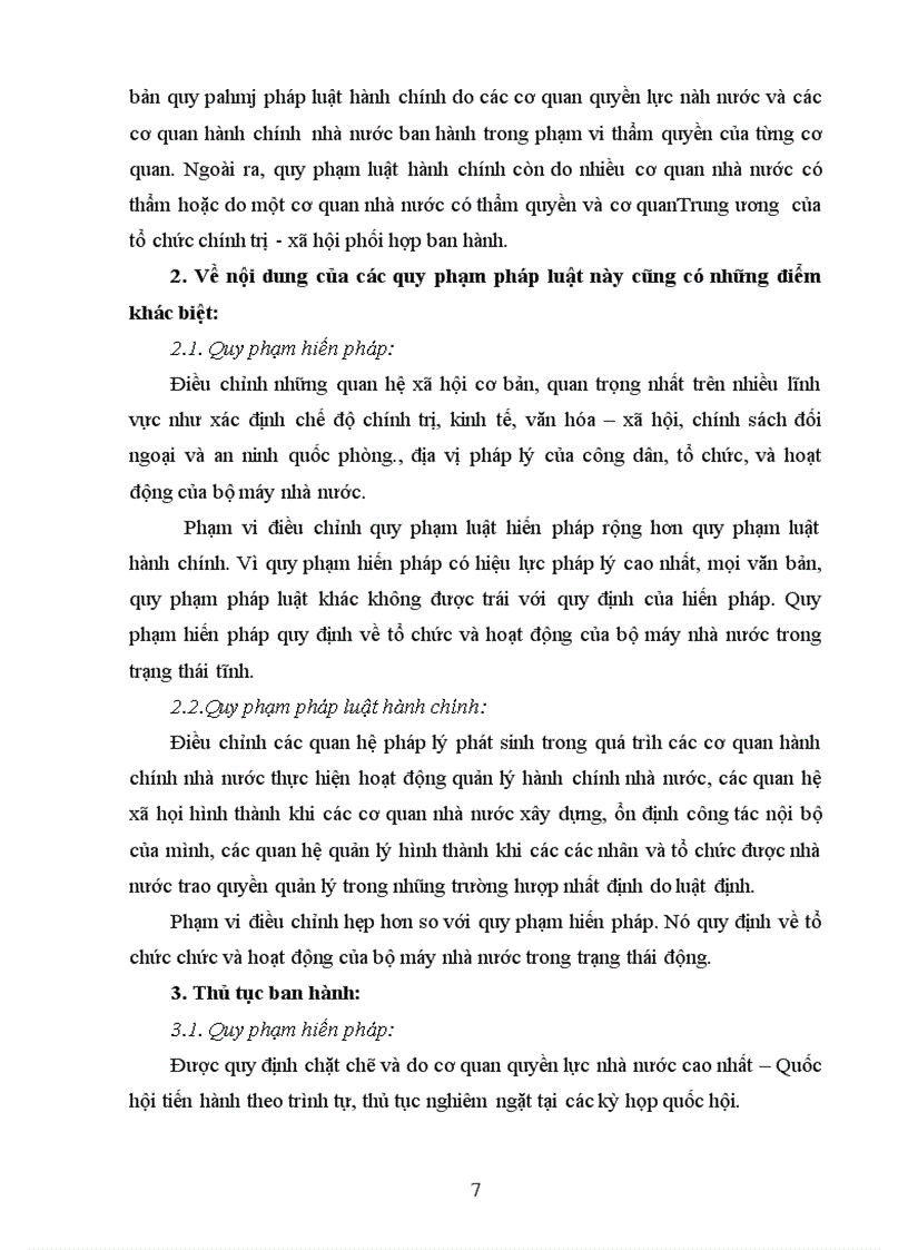 image for page Phân biệt quy phạm pháp luật hanh chính với quy phạm pháp luật Hiến pháp
