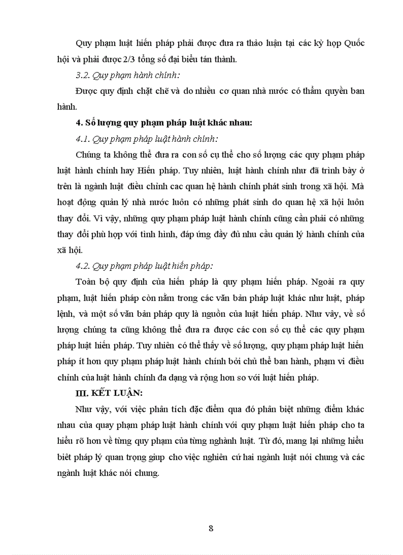 image for page Phân biệt quy phạm pháp luật hanh chính với quy phạm pháp luật Hiến pháp