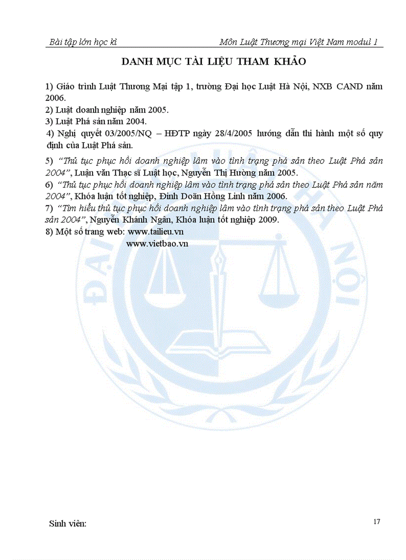 image for page Một số vấn đề cơ bản về thủ tục phục hồi hoạt động kinh doanh của doanh nghiệp hợp tác xã lầm vào tình trạng phá sản được quy định tại Luật Phá sản 2004