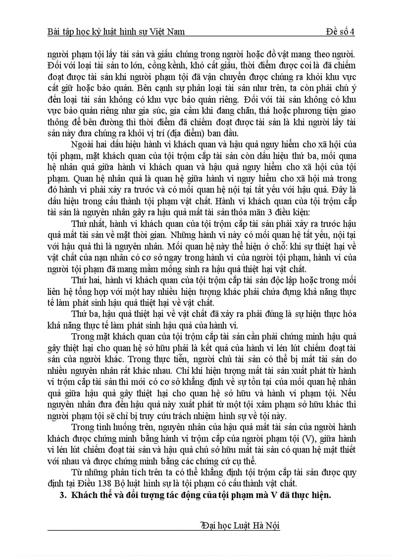 image for page Bài tập lớn học kỳ hình sự đề số 4