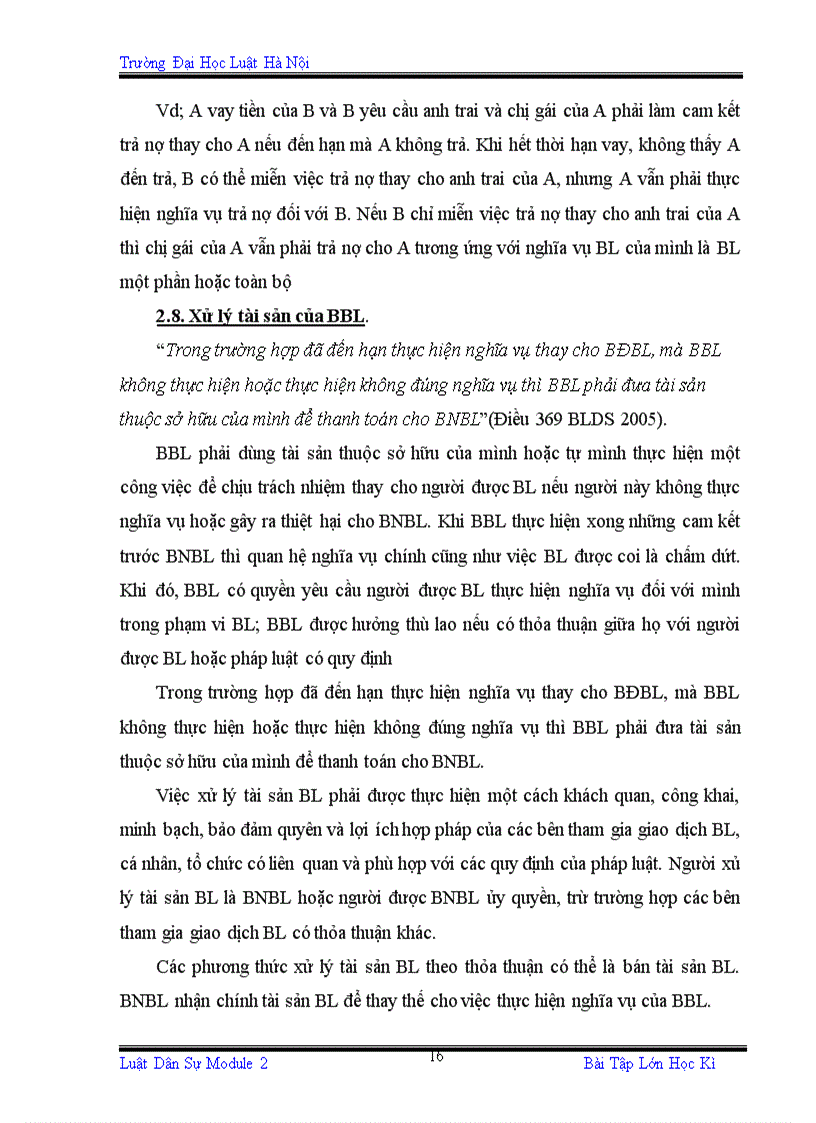 image for page Nghĩa vụ của người bảo lãnh tài sản theo quy định của pháp luật hiện hành 1