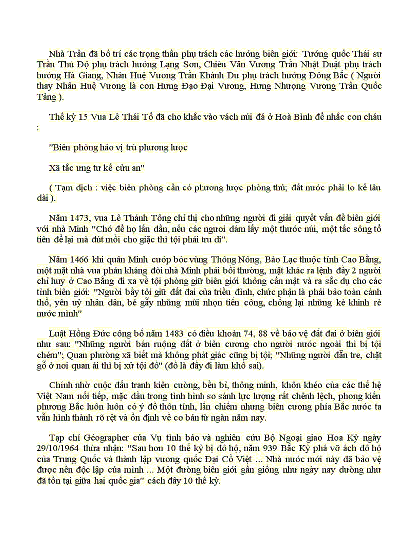 image for page Những vấn đề về chủ quyền lãnh thổ giữa Việt Nam và các nước láng giềng 1