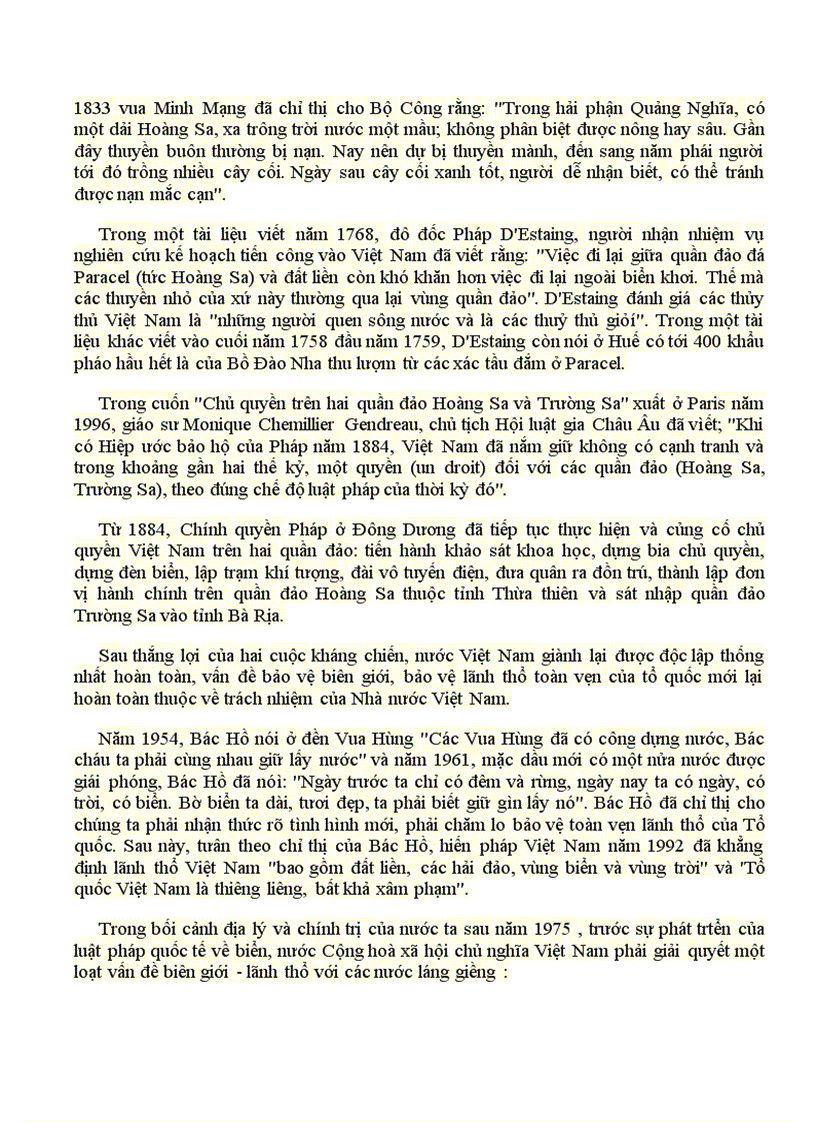 image for page Những vấn đề về chủ quyền lãnh thổ giữa Việt Nam và các nước láng giềng 1