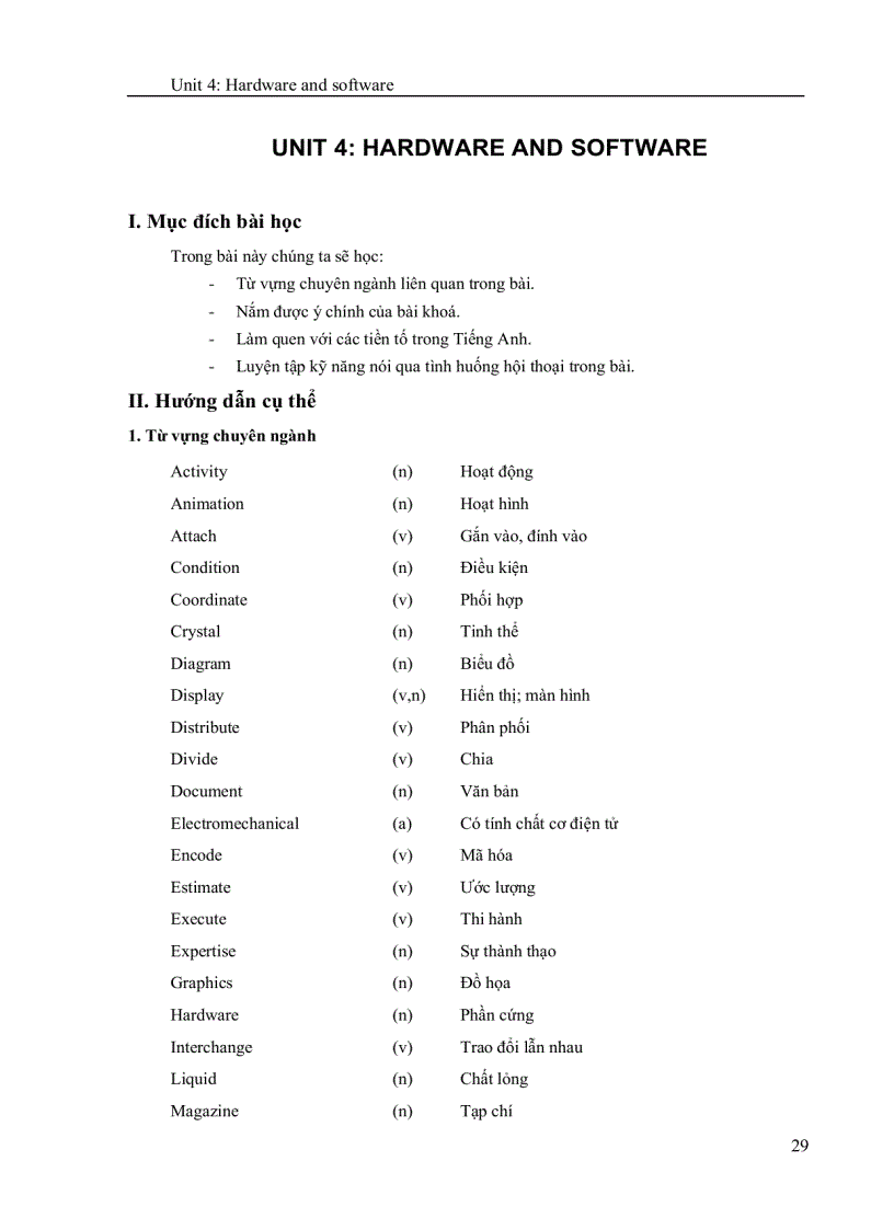 image for page Bài giảng tiếng anh chuyên ngành công nghệ thông tin