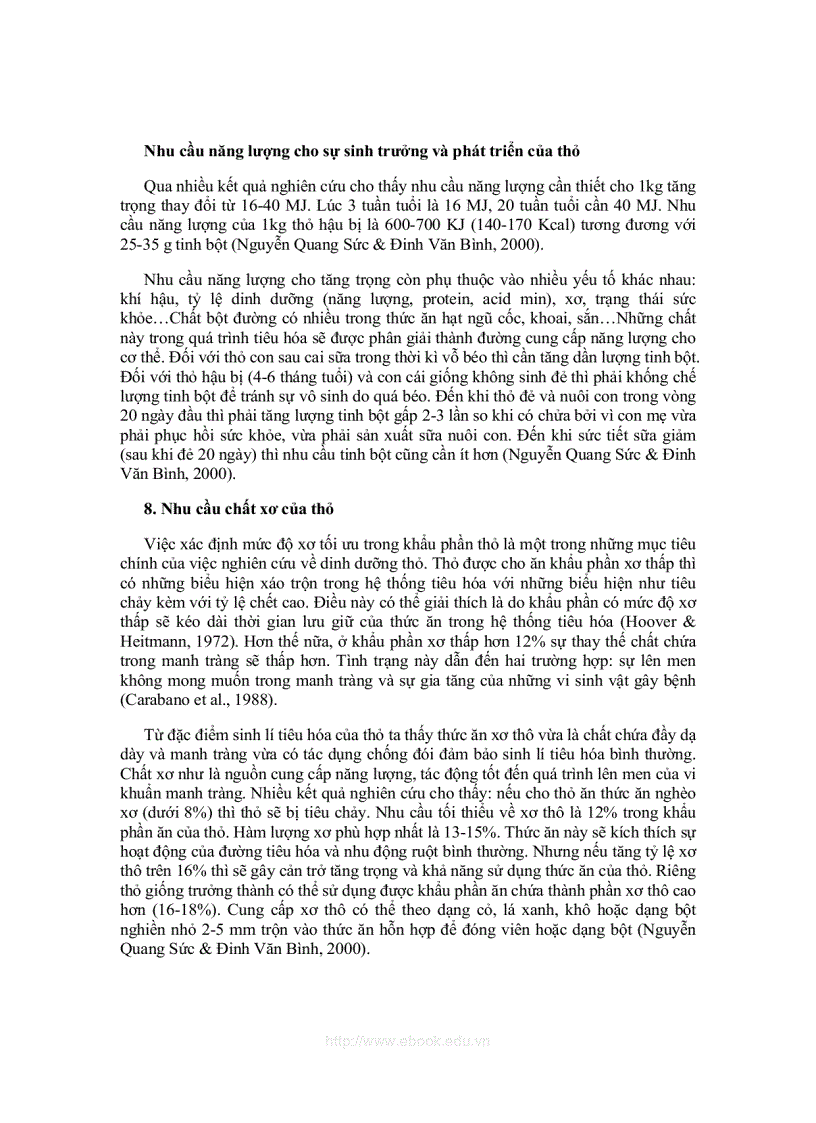 image for page Bài giảng chăn nuôi thỏ