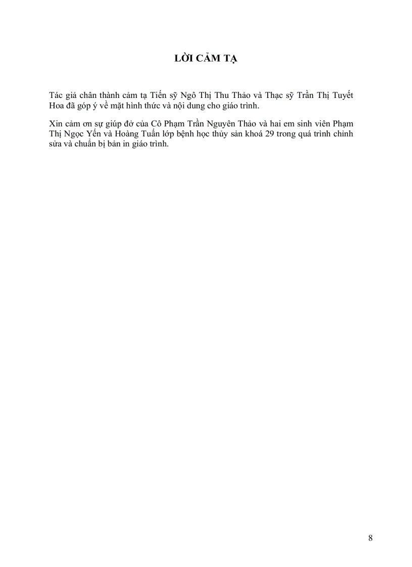 image for page Giáo trình bệnh thủy sản