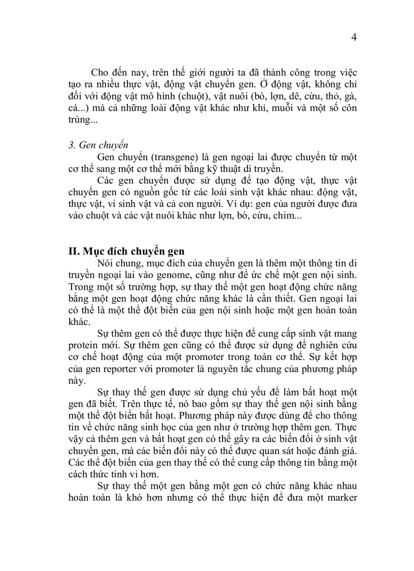 image for page Công nghệ chuyển gen động vật thực vật