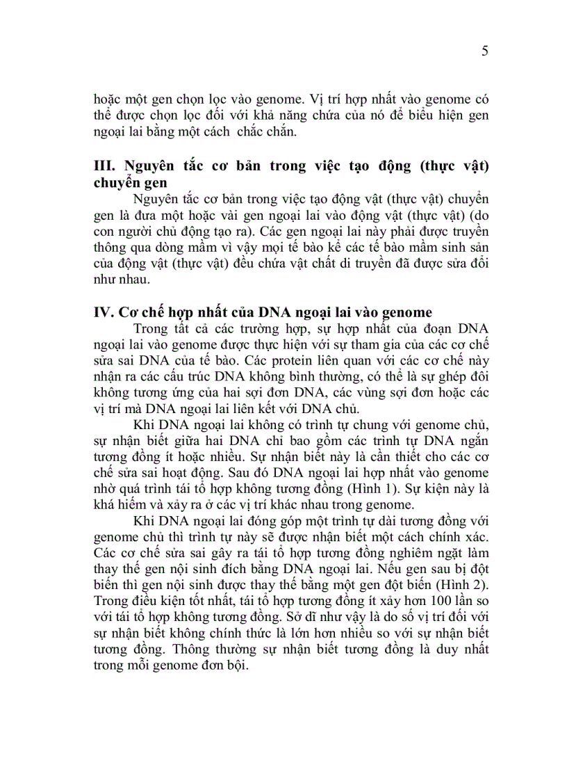 image for page Công nghệ chuyển gen động vật thực vật