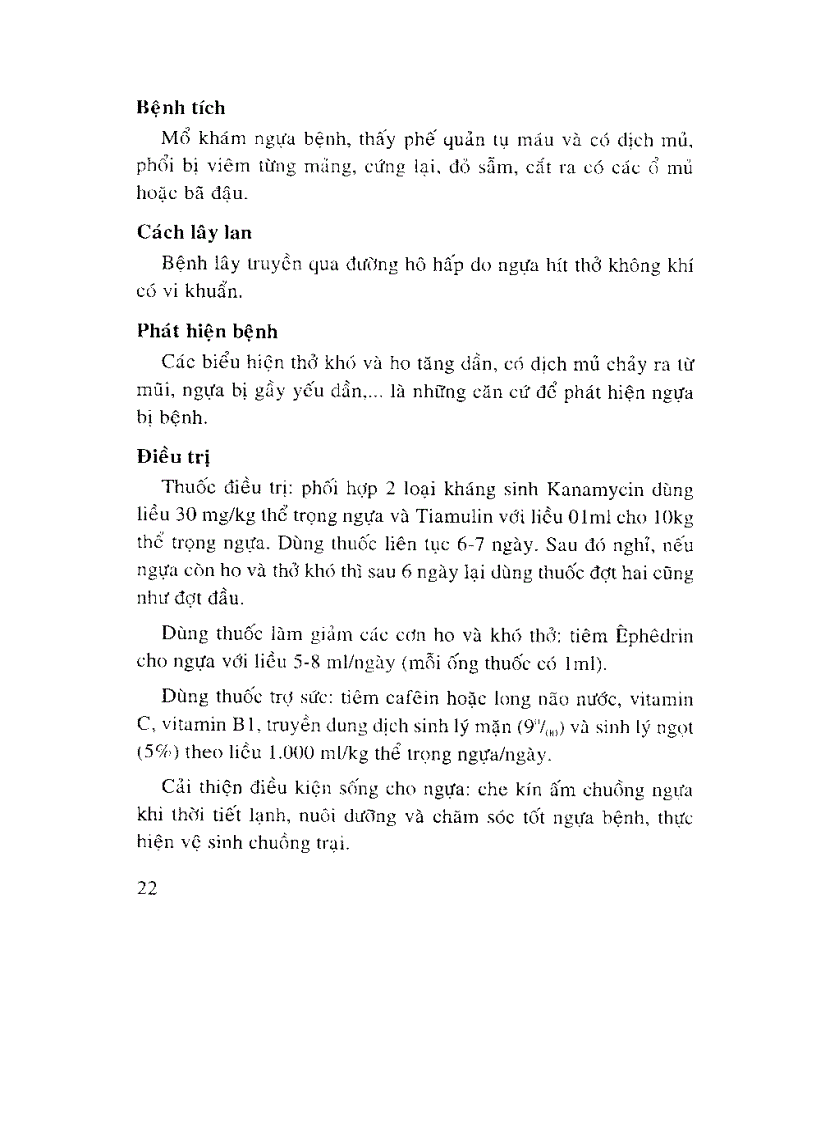 image for page Sổ tay điều trị một số bệnh phỏ biến ở vật nuôi