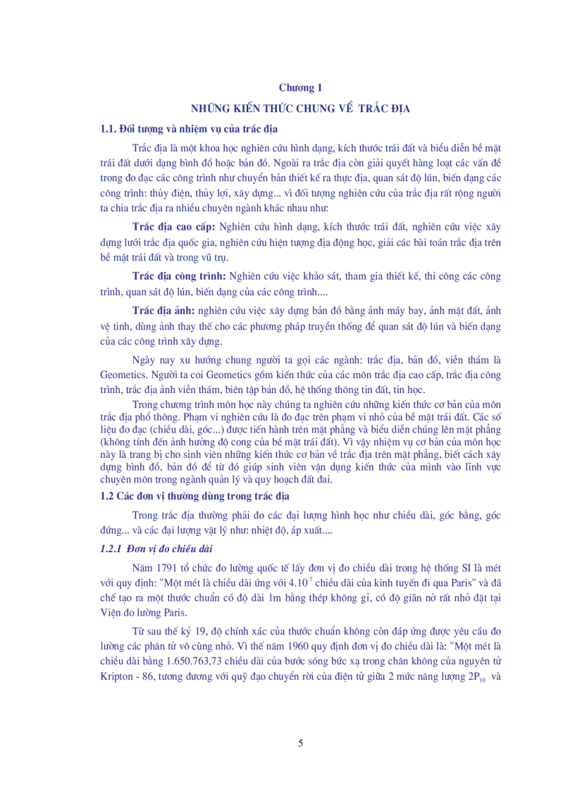 image for page Giáo trình trắc địa