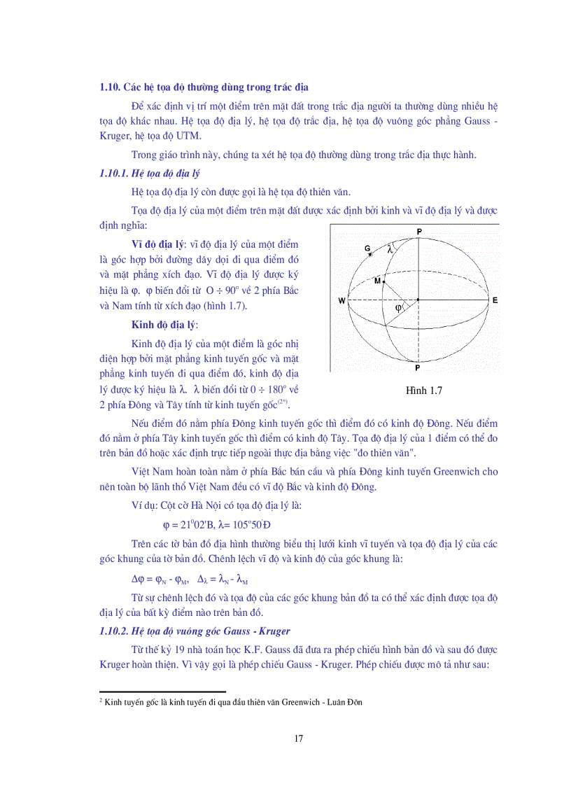 image for page Giáo trình trắc địa
