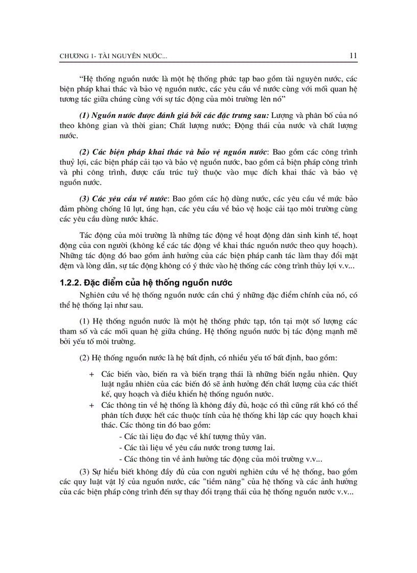 image for page Giáo trình quy hoạch và quản lý nguông nước