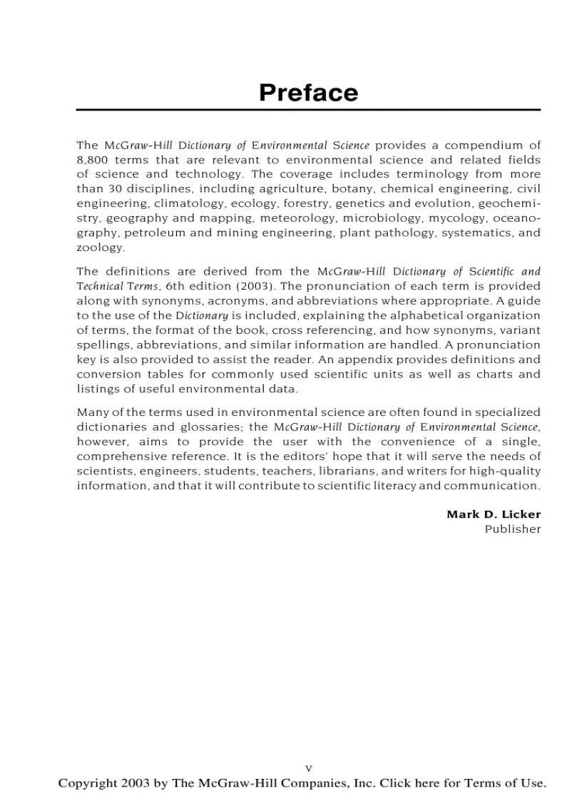 image for page Từ điển ngành môi trường Tiếng anh