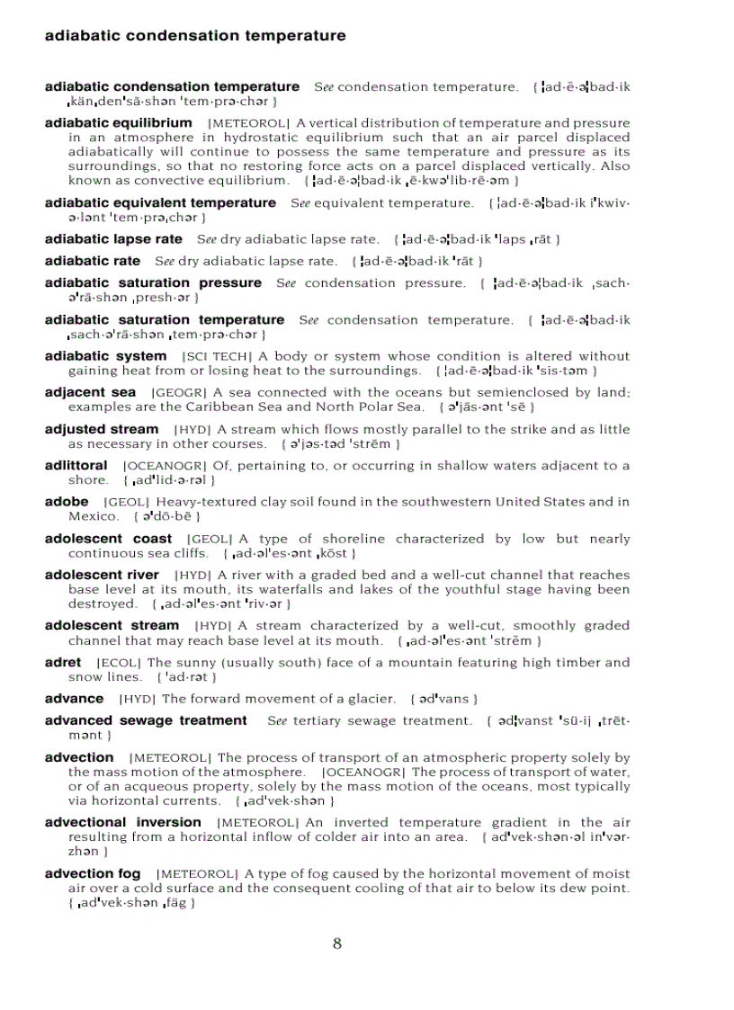 image for page Từ điển ngành môi trường Tiếng anh