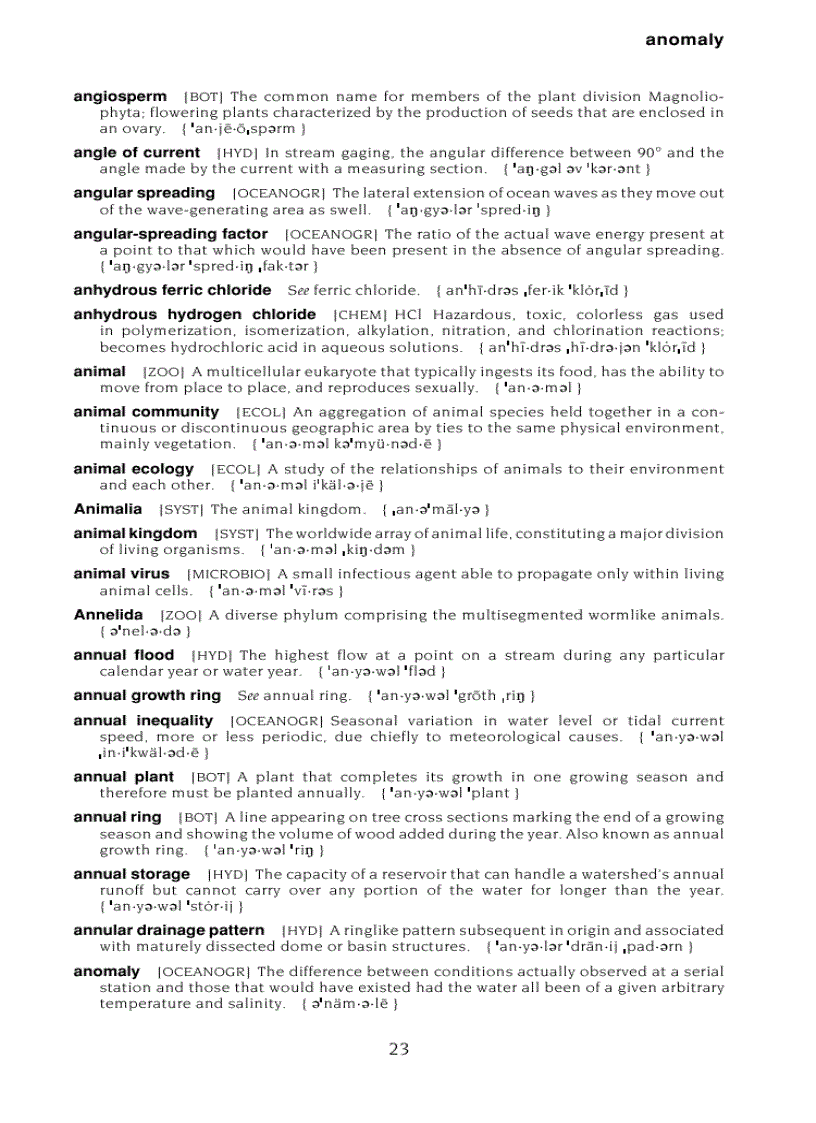 image for page Từ điển ngành môi trường Tiếng anh