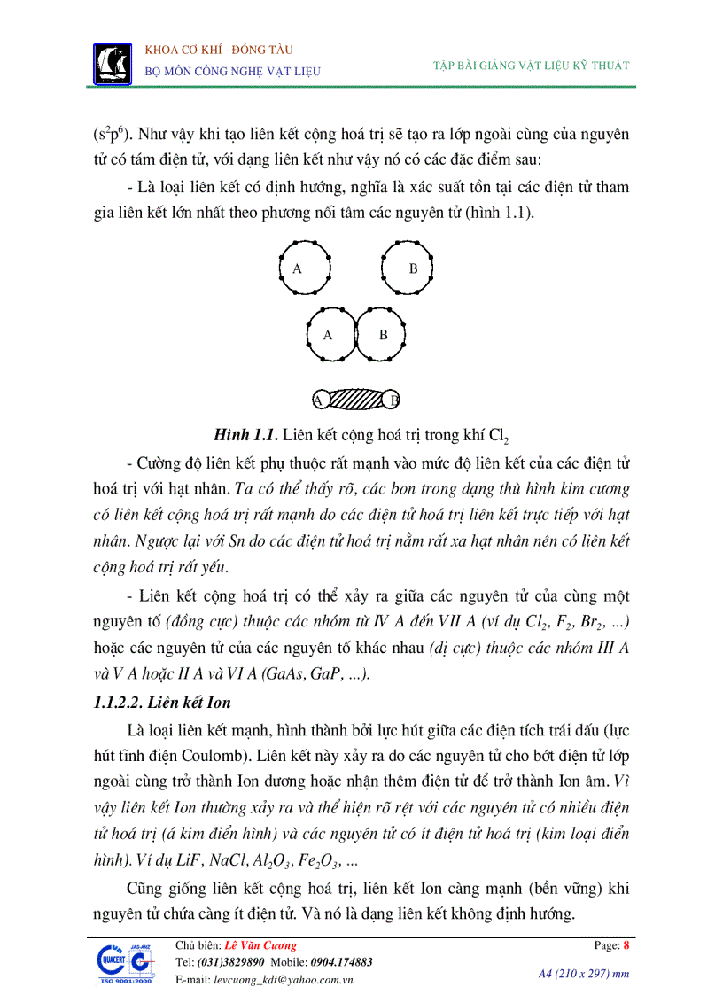 image for page Giáo trình vật liệu kỹ thuật Đại học hàng hải