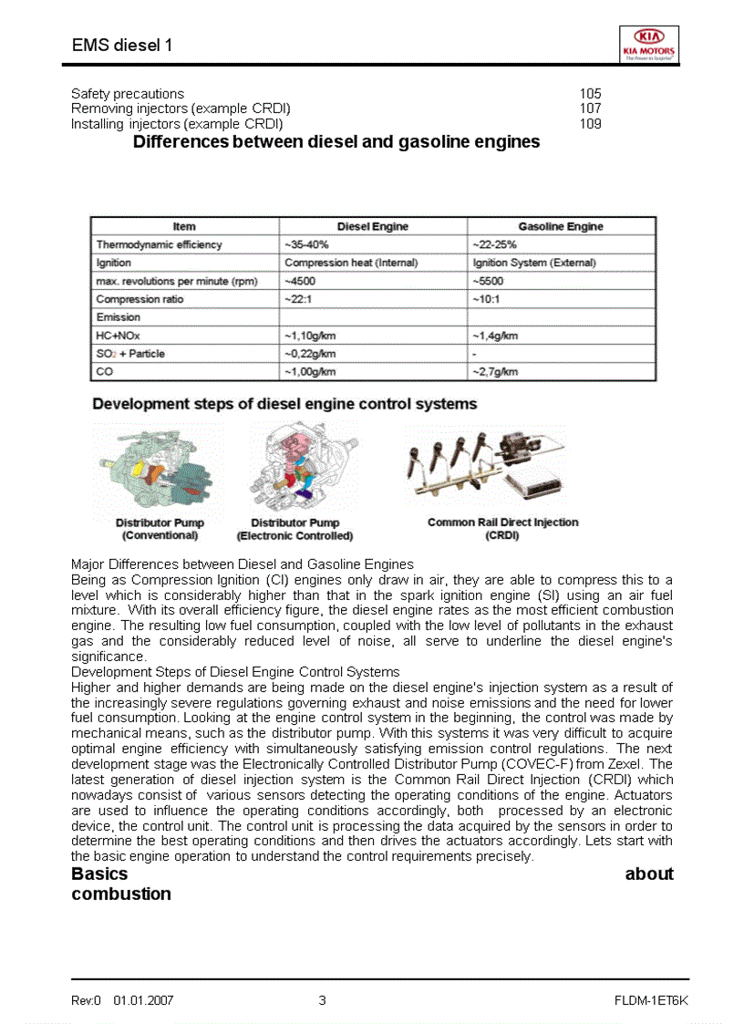 image for page Tài liệu đào tạo kỹ thuật của hãng xe KIA Phần hệ nhiên liệu điều khiển động cơ