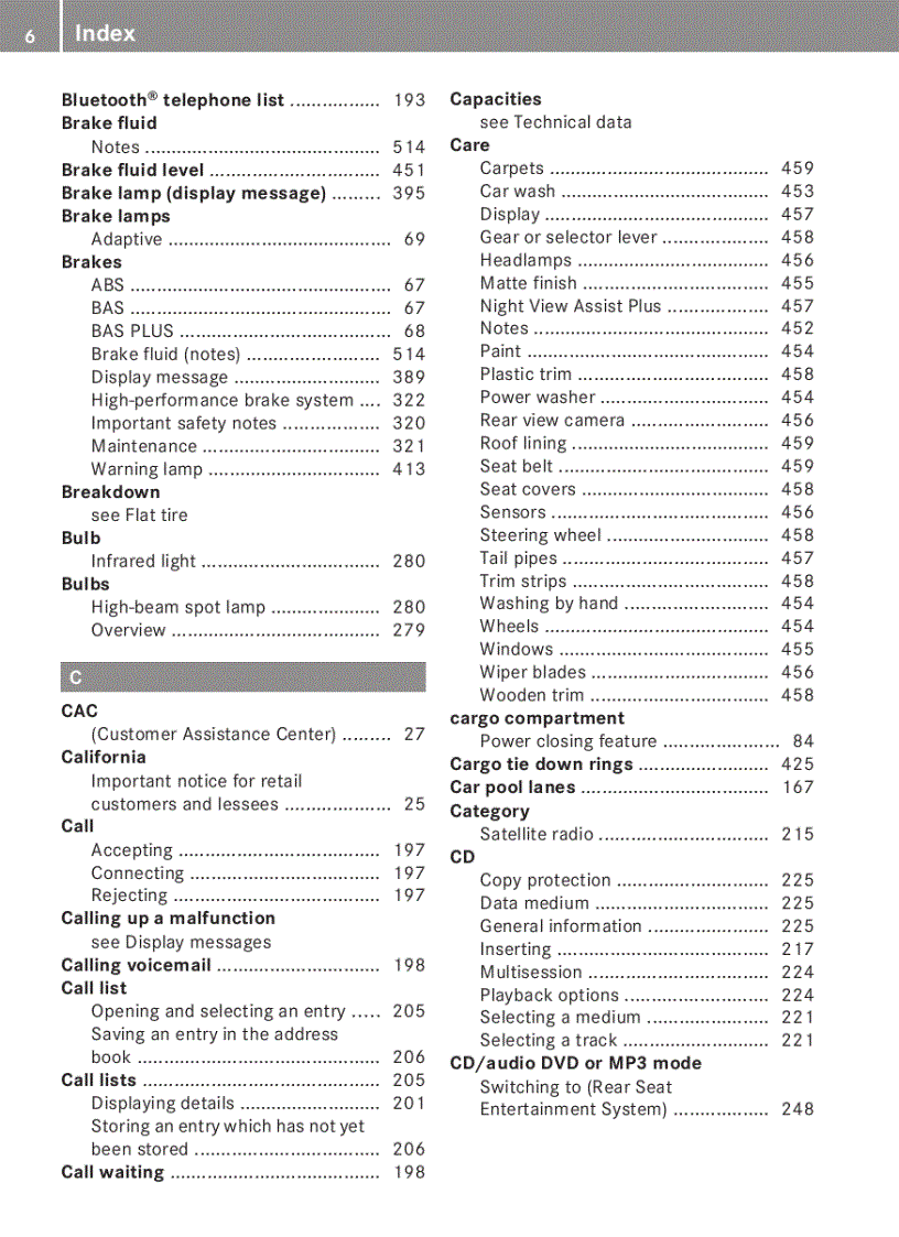 image for page Hướng dẫn sử dụng Mercedes Benz S Sedan Class2011 s