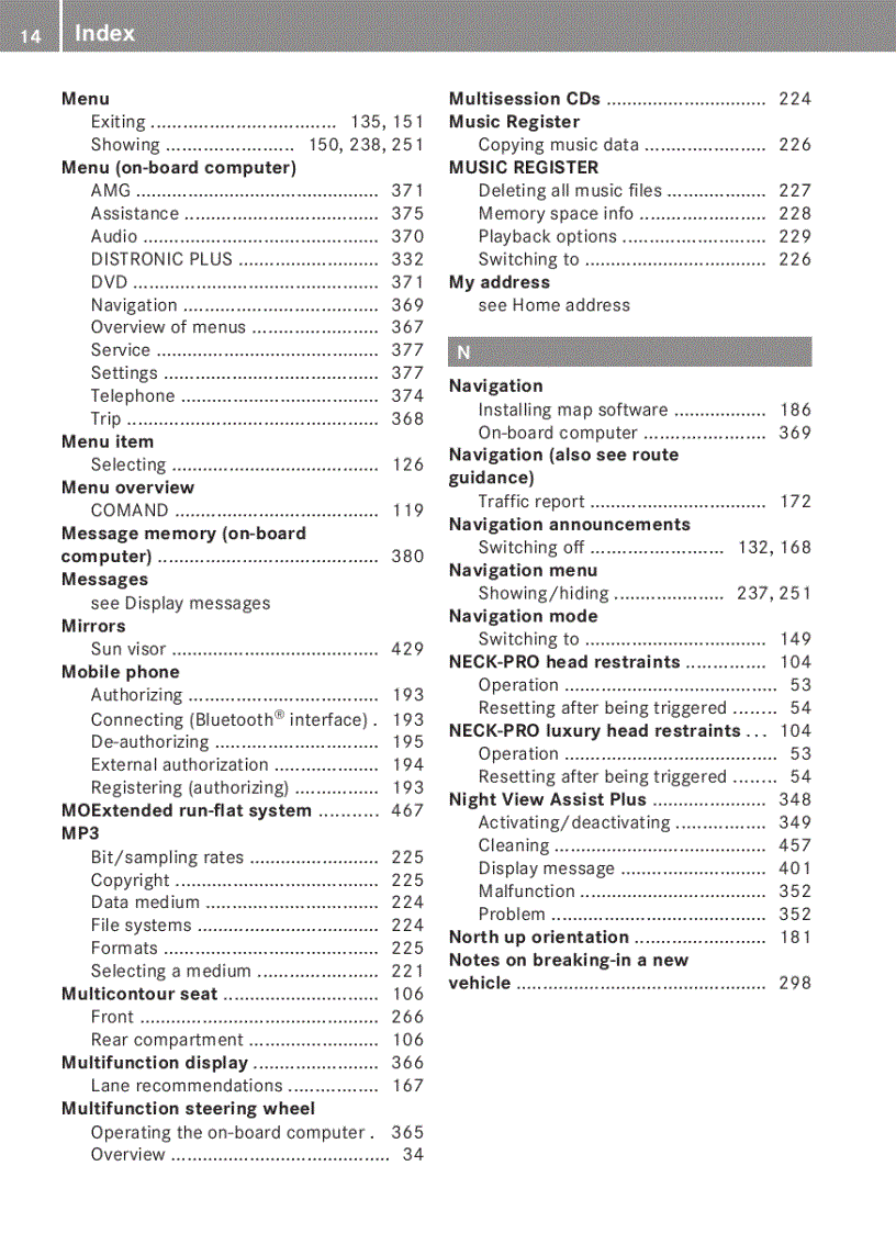 image for page Hướng dẫn sử dụng Mercedes Benz S Sedan Class2011 s