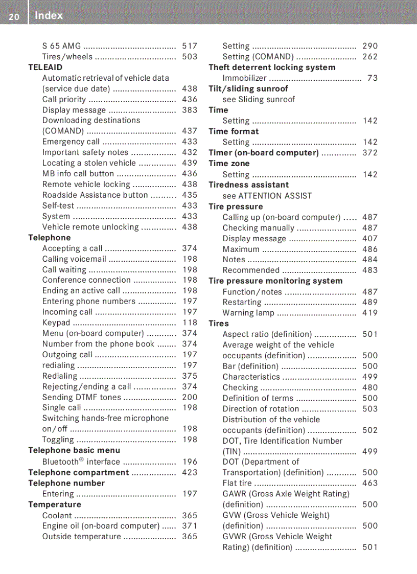 image for page Hướng dẫn sử dụng Mercedes Benz S Sedan Class2011 s