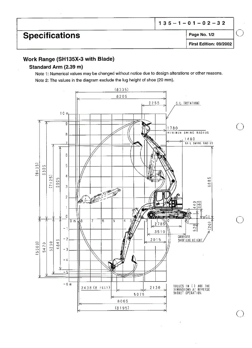 image for page Workshop manual máy đào SUMITOMO 125 3 135X 3