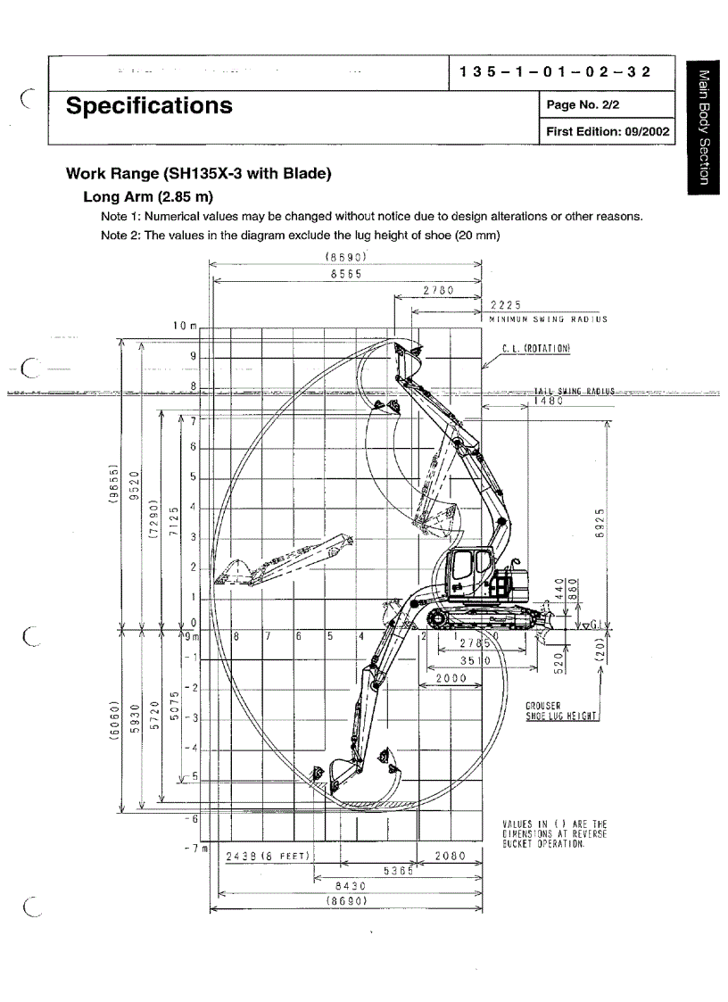 image for page Workshop manual máy đào SUMITOMO 125 3 135X 3