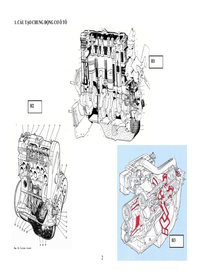 image for page Bản vẽ cấu tạo động cơ ô tô
