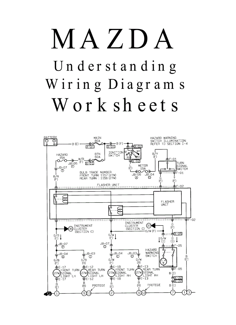 image for page Sơ đồ mạch điện xe mazda