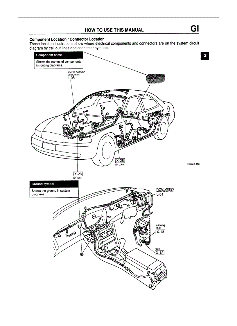 image for page Sơ đồ mạch điện xe mazda