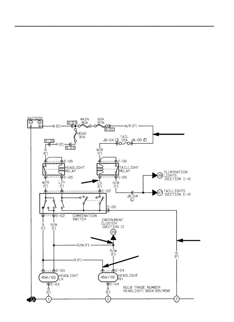 image for page Sơ đồ mạch điện xe mazda