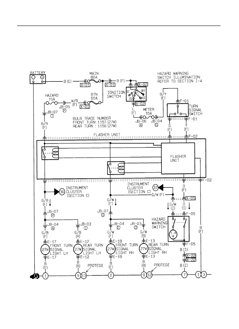 image for page Sơ đồ mạch điện xe mazda