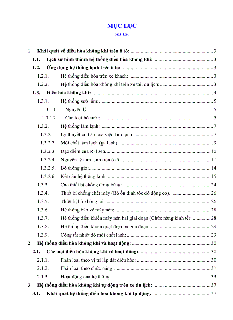 image for page Hệ thống điều hòa không khí trên ô tô