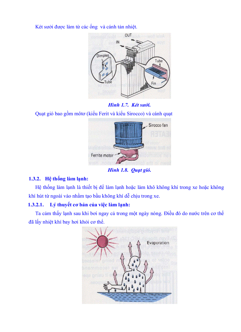 image for page Hệ thống điều hòa không khí trên ô tô