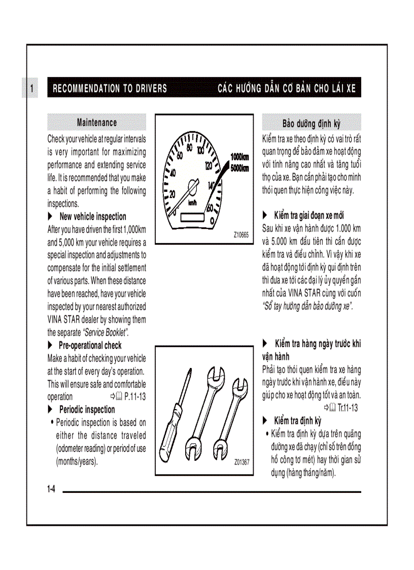 image for page Hướng dẫn sử dụng xe ô tô MITSUBISHI Canter