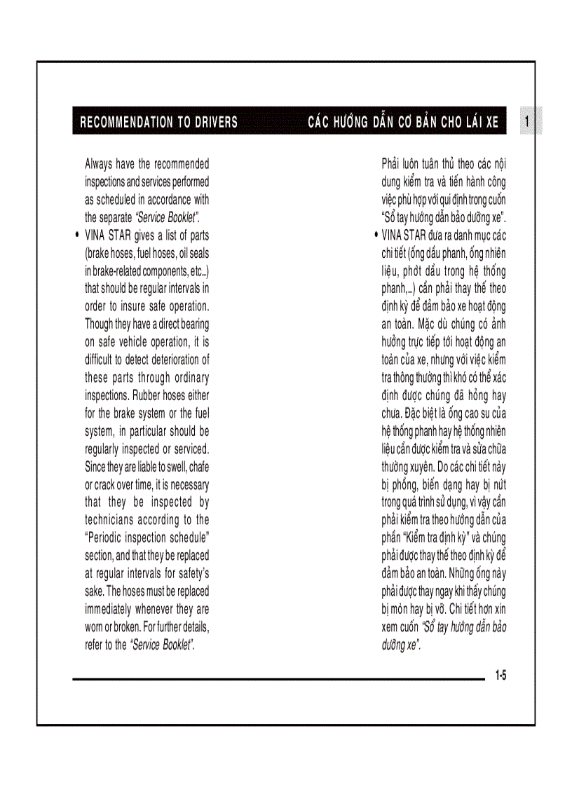 image for page Hướng dẫn sử dụng xe ô tô MITSUBISHI Canter