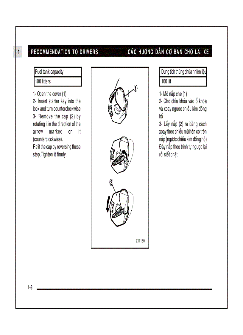 image for page Hướng dẫn sử dụng xe ô tô MITSUBISHI Canter