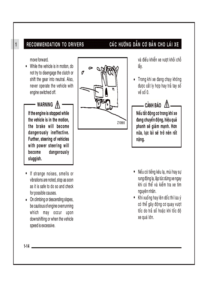 image for page Hướng dẫn sử dụng xe ô tô MITSUBISHI Canter