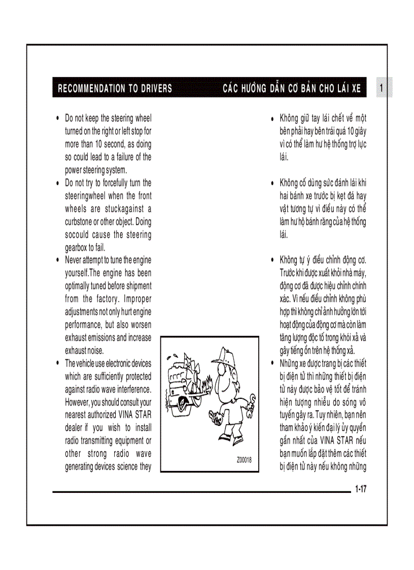 image for page Hướng dẫn sử dụng xe ô tô MITSUBISHI Canter