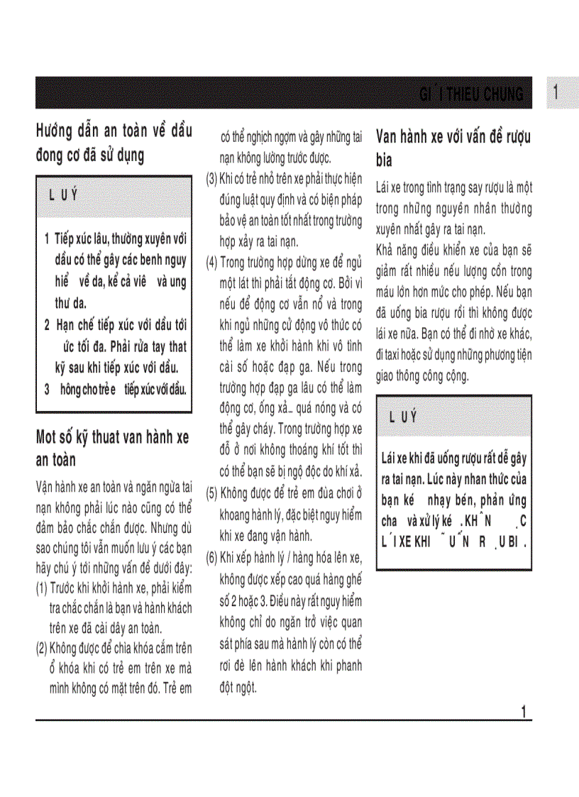 image for page Hướng dẫn sử dụng xe ô tô MITSUBISHI Pajero