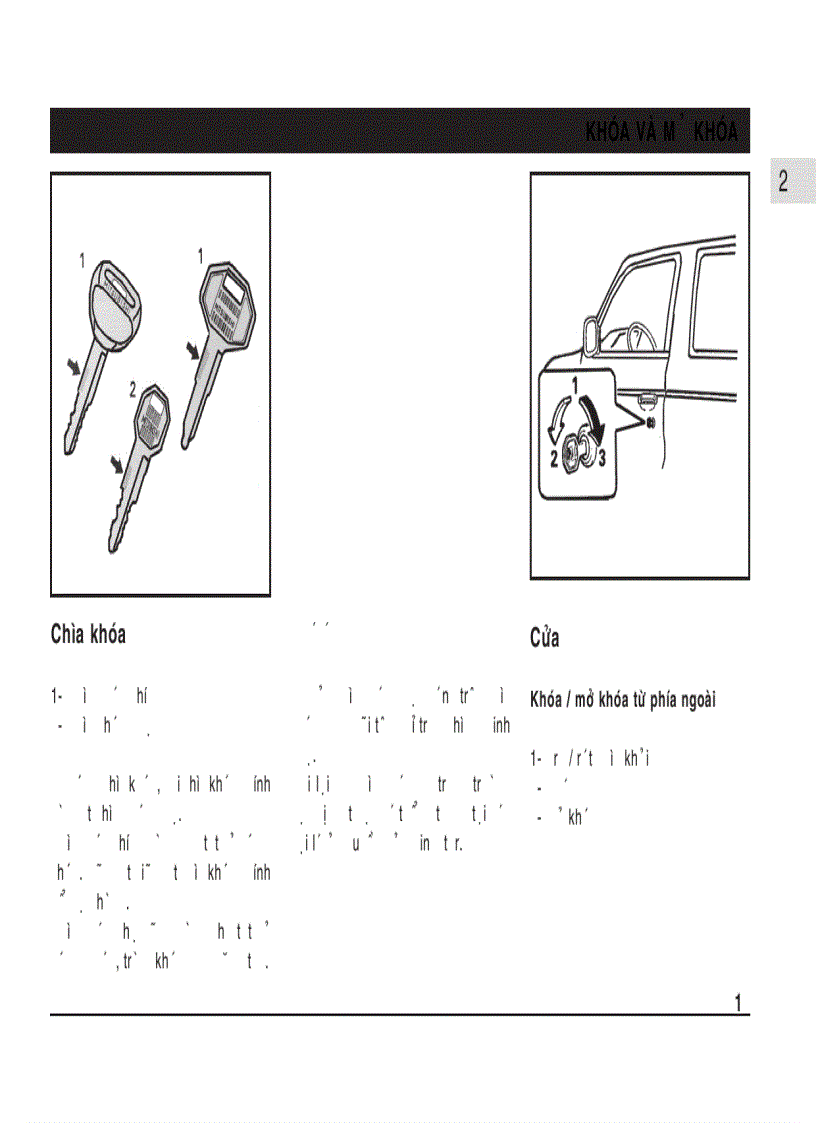 image for page Hướng dẫn sử dụng xe ô tô MITSUBISHI Pajero