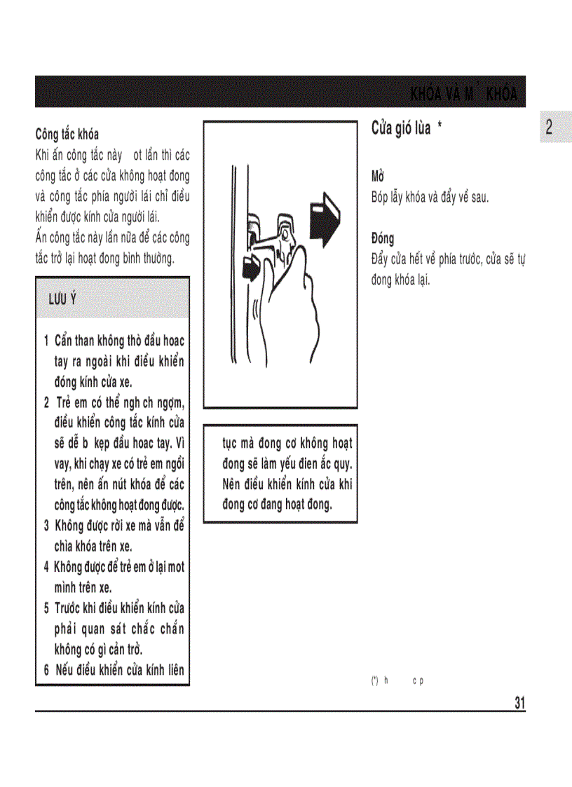 image for page Hướng dẫn sử dụng xe ô tô MITSUBISHI Pajero
